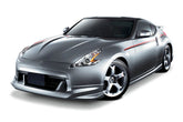 Nissan 370Z Sport Touring Base Fairlady Z Z34 Pre-Facelift 2009 2010 2011 with Aftermarket Parts - Nismo Style Front Bumper Nose Chin Spoiler Carbon Fiber / FRP from EPR USA